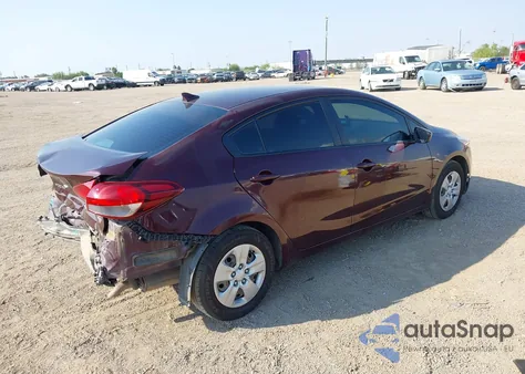2018 Kia Forte Lx from USA, damaged, VIN 3KPFK4A78JE258296